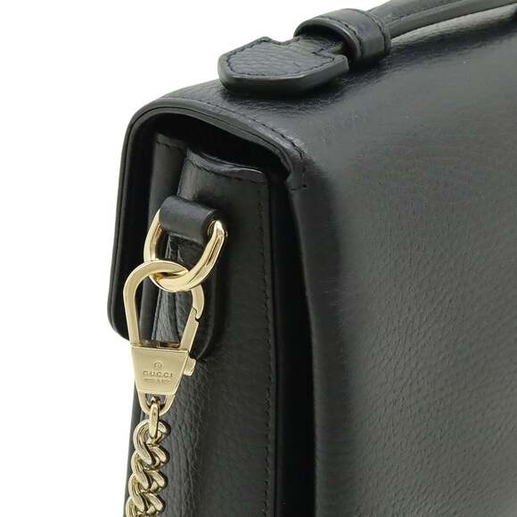 GUCCI Authentic Black Shoulder Bag - Picture 5 of 10